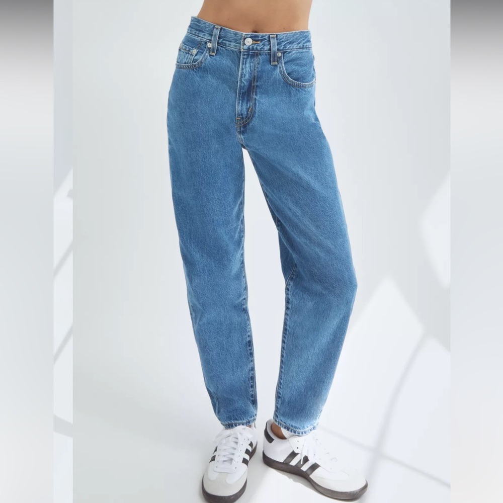 Levi's high loose taper jeans